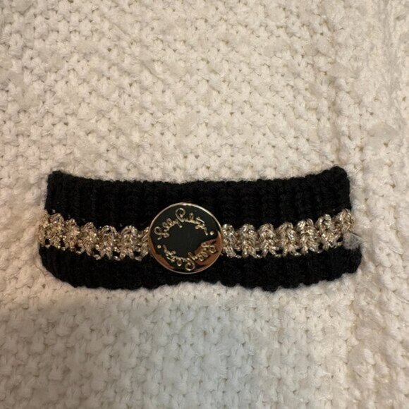 Lilly Pulitzer Women's Textured Tweed Nalayna Cardigan Sweater Top S White NWT - Picture 6 of 12